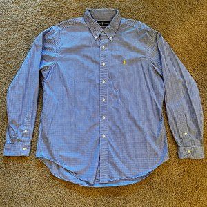 Polo Ralph Lauren Classic Fit Gingham Long Sleeve Button Down XL